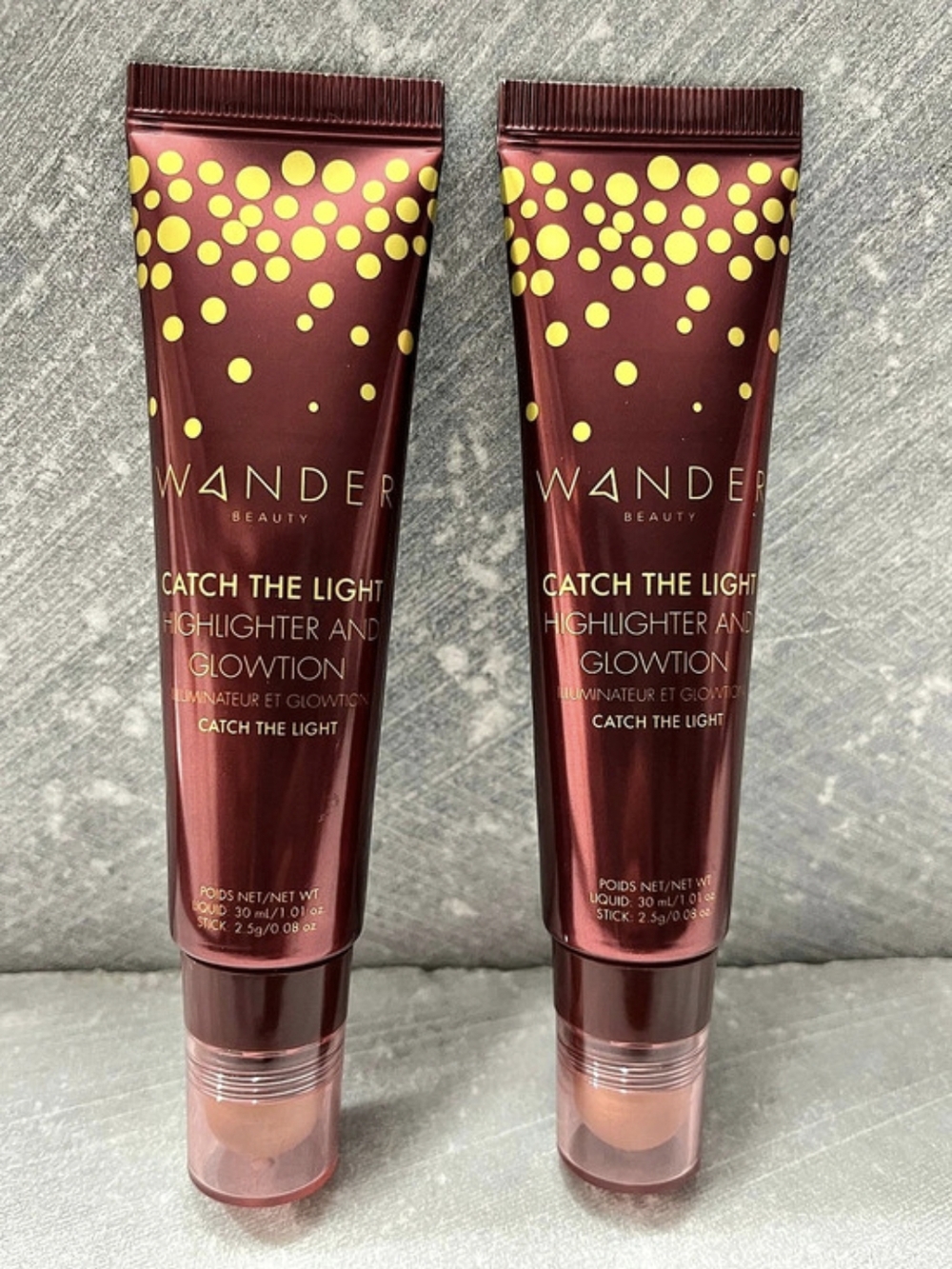Wander Beauty Catch The Light Highlighter and Glowtion Celestial Duo
